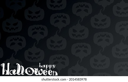 Happy Halloween message. Halloween Konpet for greeting cards, posters, banners, flyers and invitations, holiday background.
