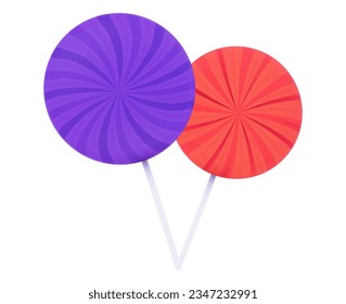 Happy Halloween Objects on a white background. 3d Vector illustration