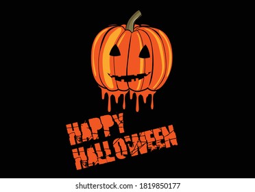 ilustración de diseño de vector de halloween feliz