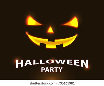 Happy Halloween Party Design. Vector Illustration