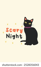 Happy Halloween. Happy halloween party invitation card vector. Happy Halloween party posters or flyers. Halloween Trick or Treat social media post vector illustration. Spooky. 