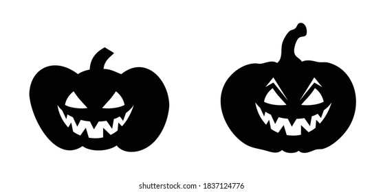 Happy halloween party. Pumpkin face.