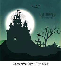 Happy Halloween, Halloween party, Halloween symbols pumpkin. Vector  illustration
