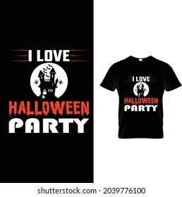 Happy Halloween party t shirt design