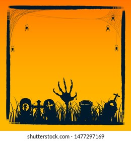 Happy Halloween party Text Banner.