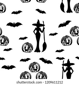 
happy halloween pattern