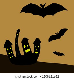 happy halloween postcards