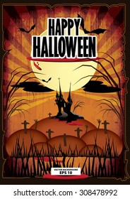 happy halloween poster