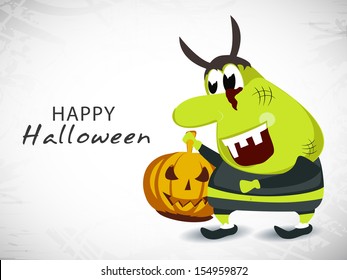 Happy Halloween poster, banner or flyer. 