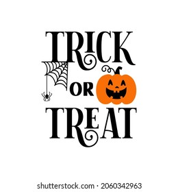 Happy Halloween poster, greeting card, party invitation. Vector illustration.