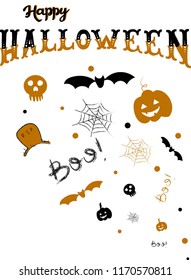 Happy Halloween poster template