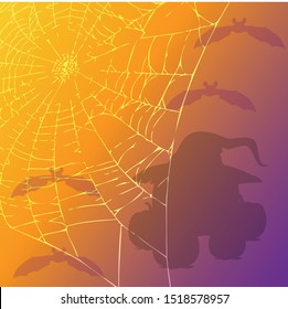 Happy Halloween Poster. Vector illustration.