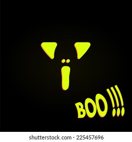 Happy Halloween Poster. Vector illustration