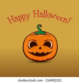 Happy Halloween pumpkin