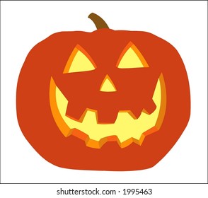 Happy halloween pumpkin