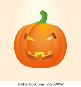 Happy halloween pumpkin