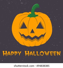 Happy Halloween pumpkin