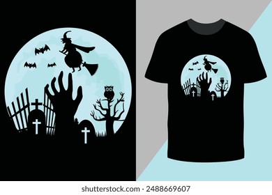 Happy Halloween With Pumpkin  Halloween tee, Halloween vector art, T-shirt Design October 31 t-shirt design template.