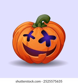 happy halloween, pumpkin vector, pumpkin illustration, halloween vector, illustration, halloween illustration, poster design