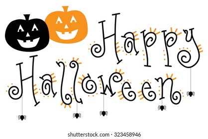 Happy Halloween Pumpkins