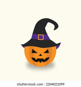 Happy Halloween Pumpkins vector illustration.