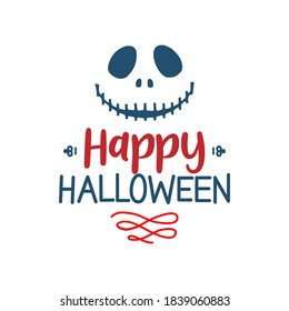Happy Halloween quote. Halloween quote design