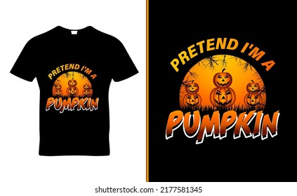 Happy Halloween quote t-shirt template design vector