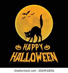 Feliz Halloween - citas de Halloween diseño de camisetas, gráfico vectorial