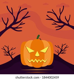 Happy Halloween, Halloween related background, spooky and creepy, yet joyful backgrounds, trick or treat, happiness EPS Vector