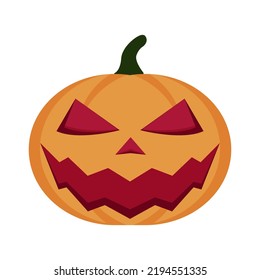 Happy Halloween Scary Pumpkins Caracter Vector