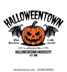 Happy Halloween Scary T-Shirt Design vector template. Happy Halloween t-shirt design template easy to print all-purpose for men, women, and children