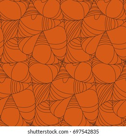 happy halloween seamless pattern , endless texture, spider and web can be use for  banner, poster, greeting card, party invitation.  vector illustration