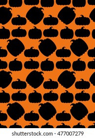 Happy halloween seamless pattern. Vector illustration.