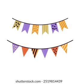 Feliz Halloween conjunto de Elementos, Vector es linda ilustración en estilo dibujado a mano
