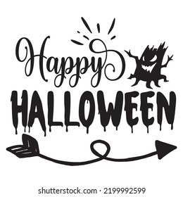 Happy Halloween Shirt Print Template, Witch Bat Cat Scary House Dark Green Riper Boo Squad Grave Pumpkin Skeleton Spooky Trick Or Treat