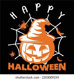 Happy Halloween, Happy Halloween Shirt Print Template, Witch Bat Cat Scary House Dark Green Riper Boo Squad Grave Pumpkin Skeleton Spooky Trick Or Treat