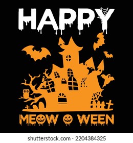 Happy Halloween Shirt Print Template Sweeet Halloween Pumpkin candy Scary Boo Witch Spooky Bat Vintage Retro Grim Reaper Fairy hocus pocus, Sanderson sisters vector