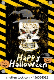 happy halloween, sign
