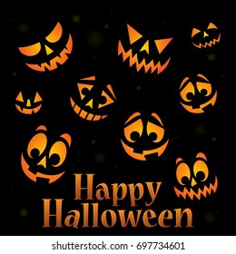 Happy Halloween sign thematic image 5 - eps10 vector illustration.