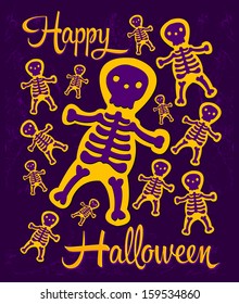 Happy Halloween - Skeleton Halloween party