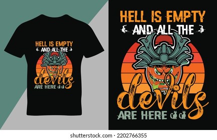 Happy Halloween sort quote t-shirt design template vector