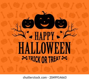 Happy Halloween special banner or background illustration,
great for halloween festival event background, poster, invitation card, halloween accessories