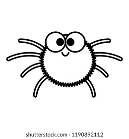 happy halloween spider icon