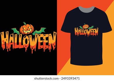 Happy Halloween Spooky Vibe T shirt design vector. Typography, Illustration Halloween t shirt design. Spooky, Ghost t shirt design for Halloween day. Halloween Vector Design.