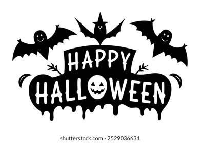 Happy Halloween Spooky Vibe T shirt design vector. Typography, Illustration Halloween t shirt design. Spooky, Ghost t shirt design for Halloween day. 