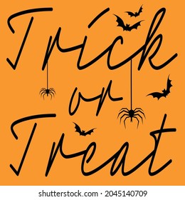 happy halloween spooky vibes, vector illustration, typography simple text, decoration party, jack o lantern, horror pumpkin