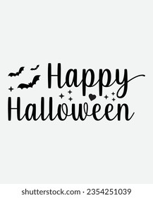 Happy Halloween Svg Design, Happy Halloween T-Shirt Design, Happy Halloween, Halloween Design