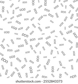 Happy halloween sweet candy pattern background. Vector illustration