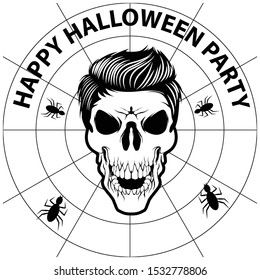happy halloween symbol vector image