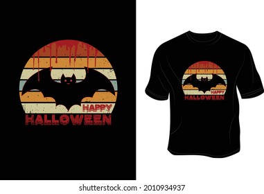 Happy Halloween T Shirt. Halloween.